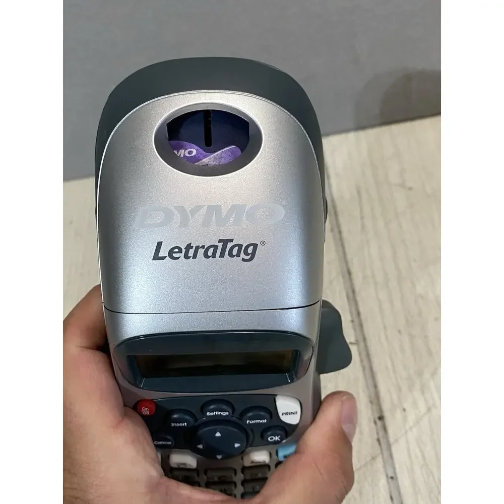 DYMO LetraTag LT-100H Battery Powered Handheld Label Maker - Works Great
